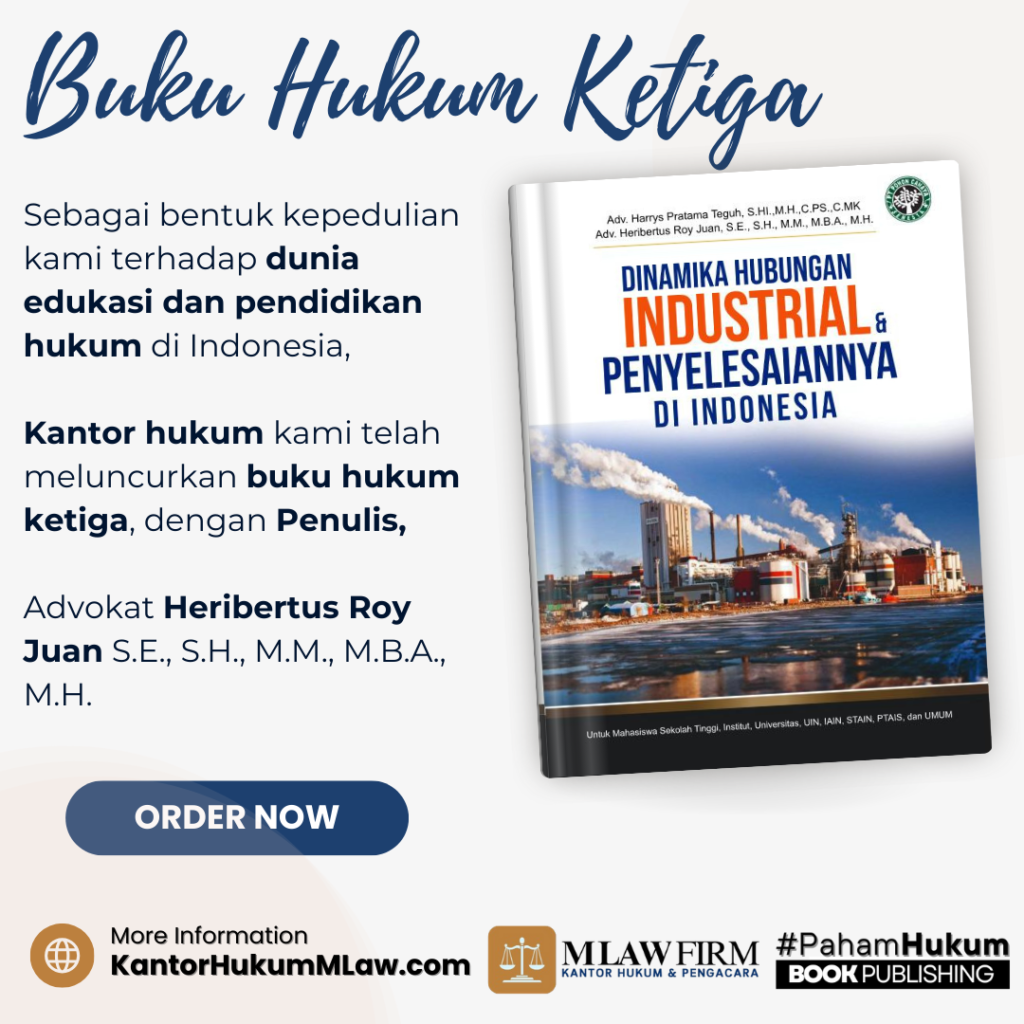 Buku Dinamika Hubungan Industrial dan Penyelesaiannya di Indonesia